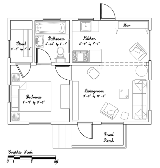 Adrienne's Could you live in 350 square feet?