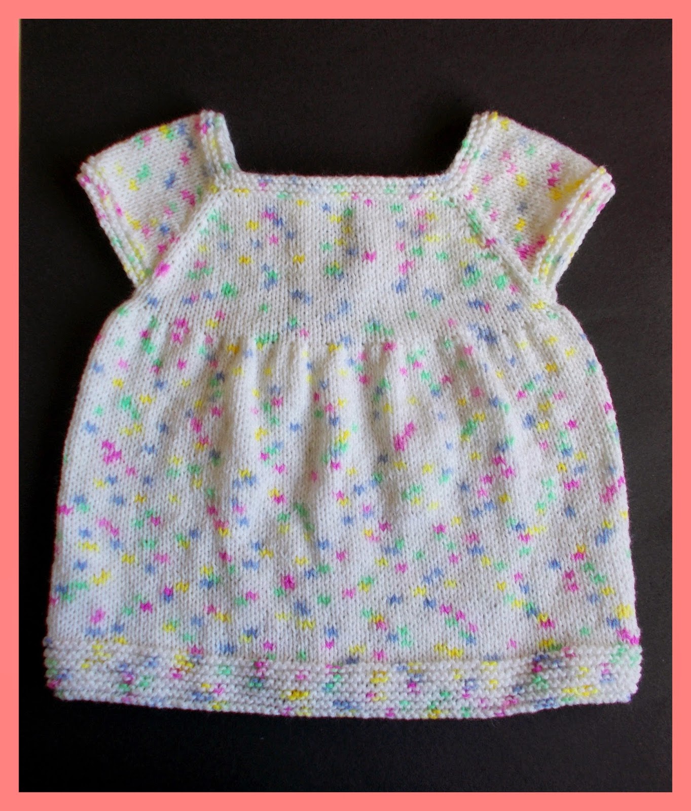 Marianna's Lazy Daisy Days Starting Out Knitted Baby Dress