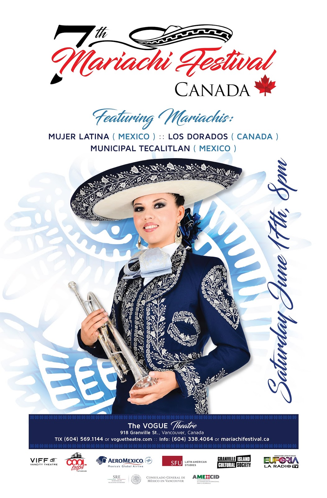 The 7th Mariachi Festival Canada: Just Announced ! The 7th MARIACHI ...