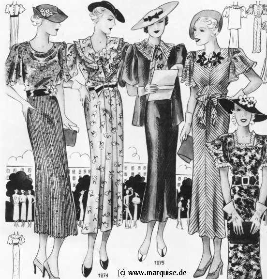Vuiligheid defect Uitpakken Hoe de mode kan veranderen, de jaren '30