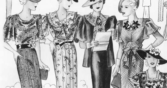 Verbazingwekkend Hoe de mode kan veranderen, de jaren '30 BD-61