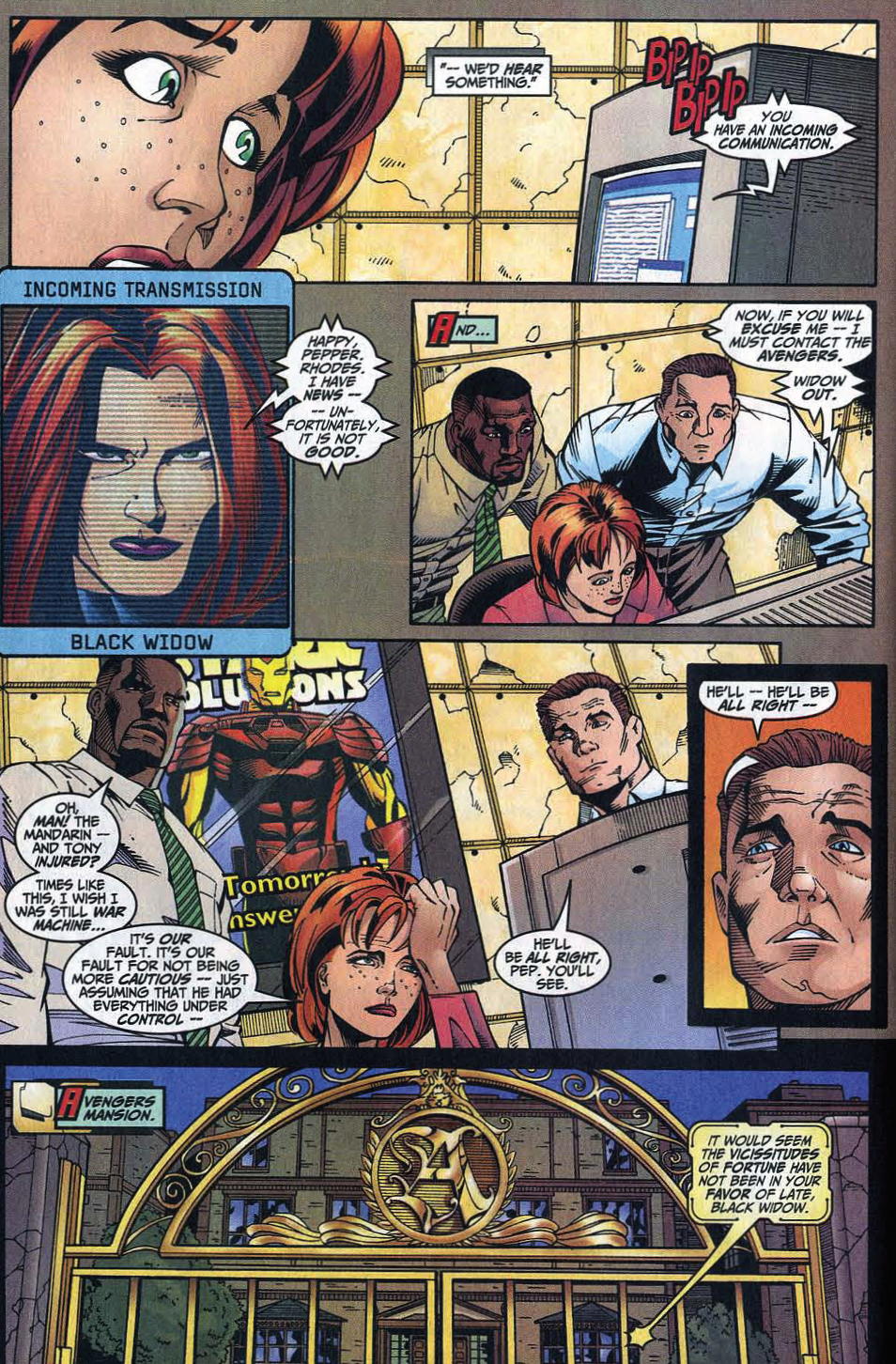 Read online Iron Man (1998) comic -  Issue #9 - 15
