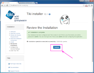 Install Tiki Wiki CMS Groupware 15.1 on Windows 7 with XAMPP tutorial 17