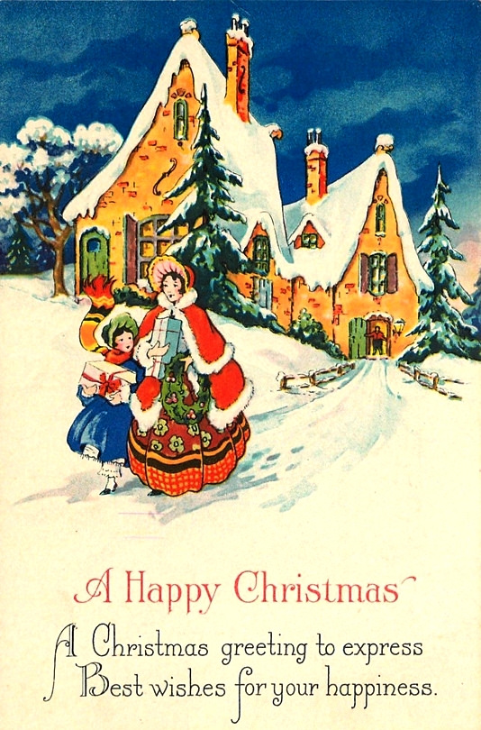 Vintage Looking Christmas Cards 