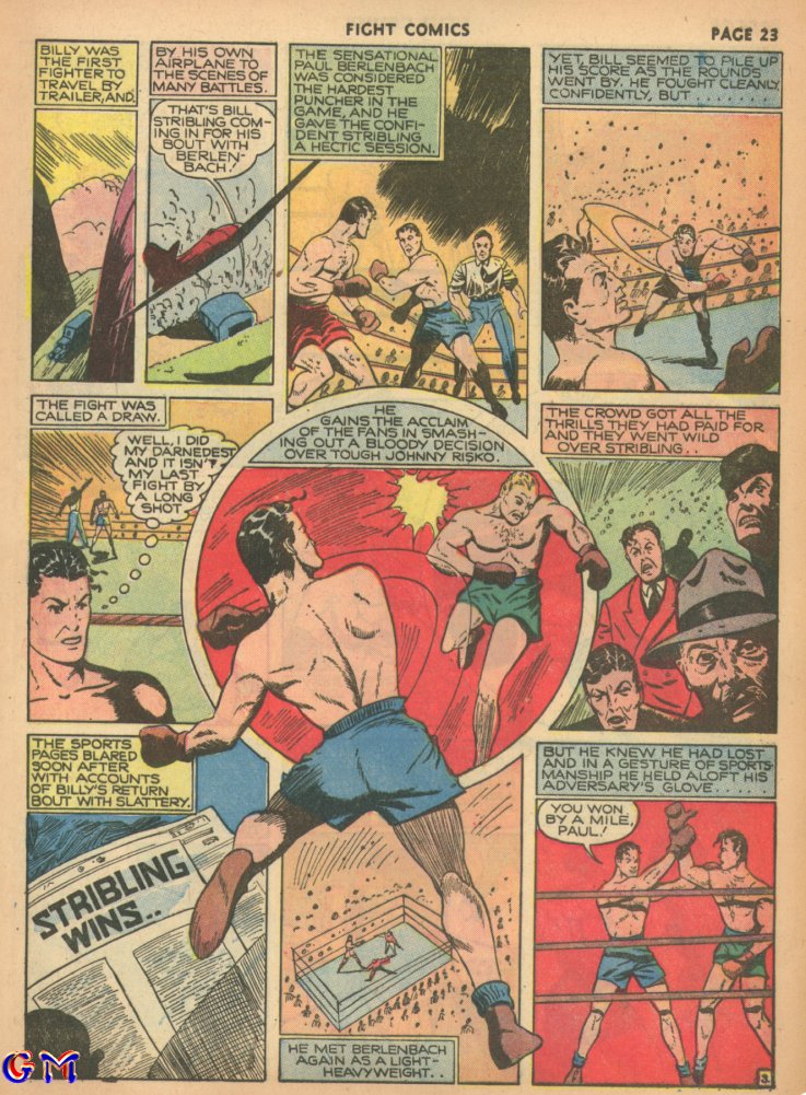 Read online Fight Comics comic -  Issue #11 - 25