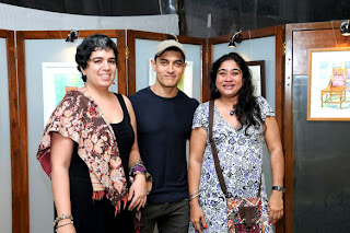 Bollywood Actor Aamir Khan grace the Cafe Cocoa's Explorations at C'est La Vie