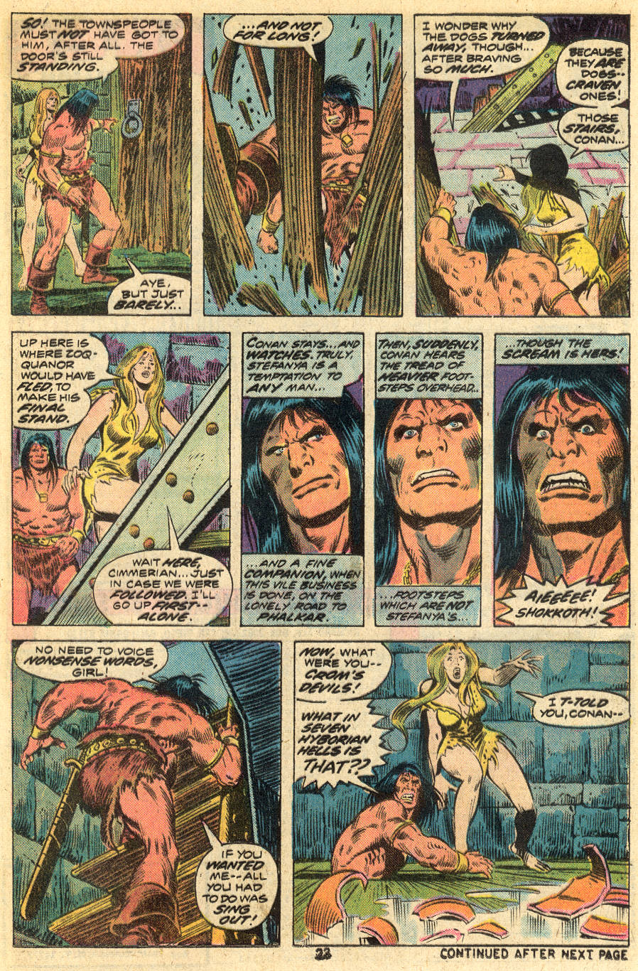 Read online Conan the Barbarian (1970) comic -  Issue #46 - 14