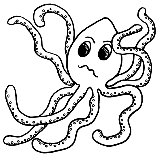 octopus coloring pages - photo #43