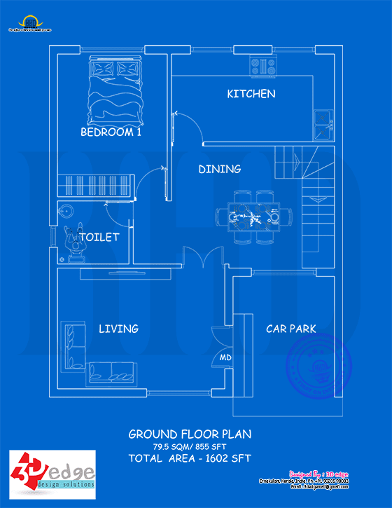 Ground floor blueprint