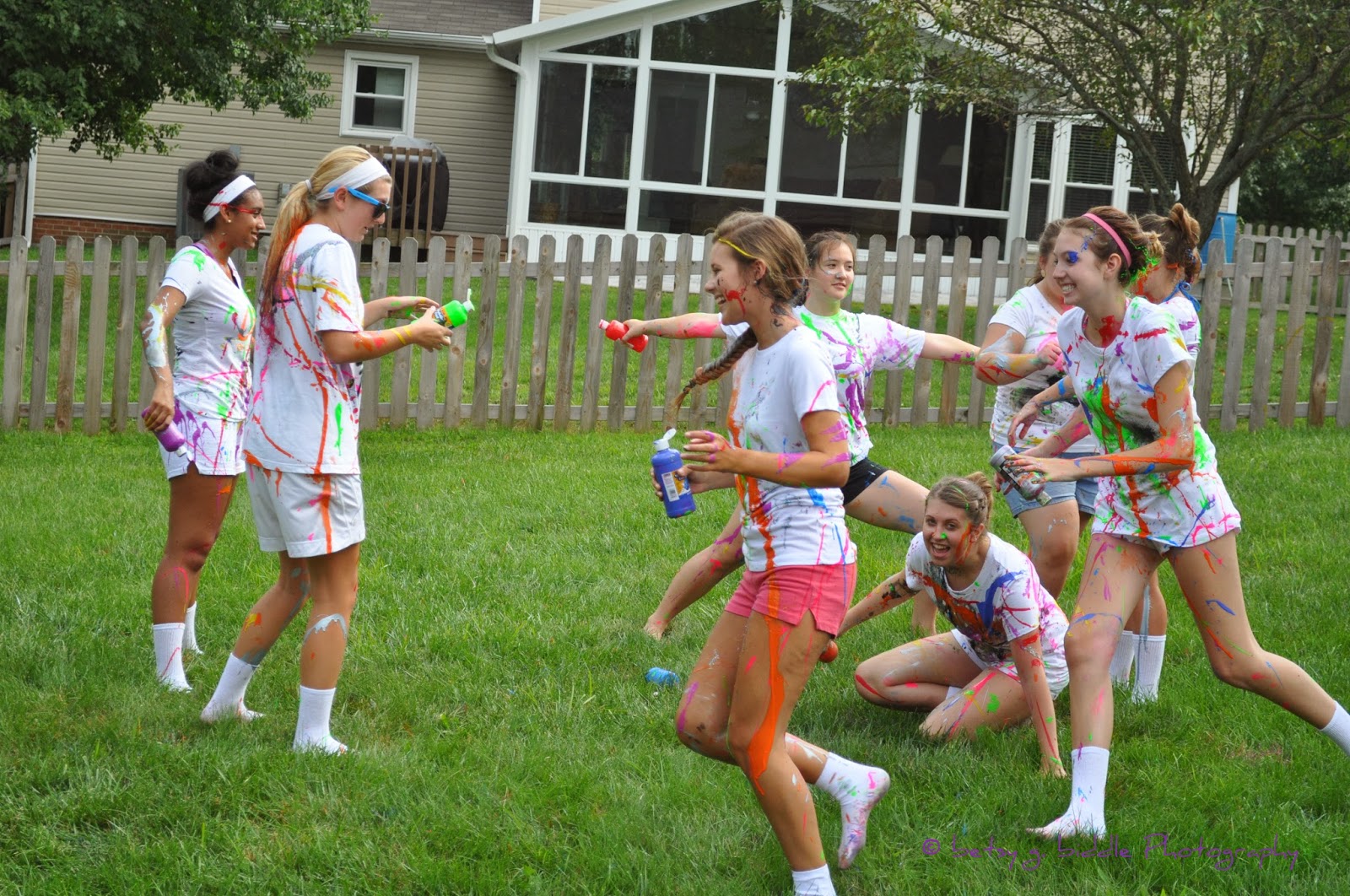 betsy g. biddle Photography Paint War Party!