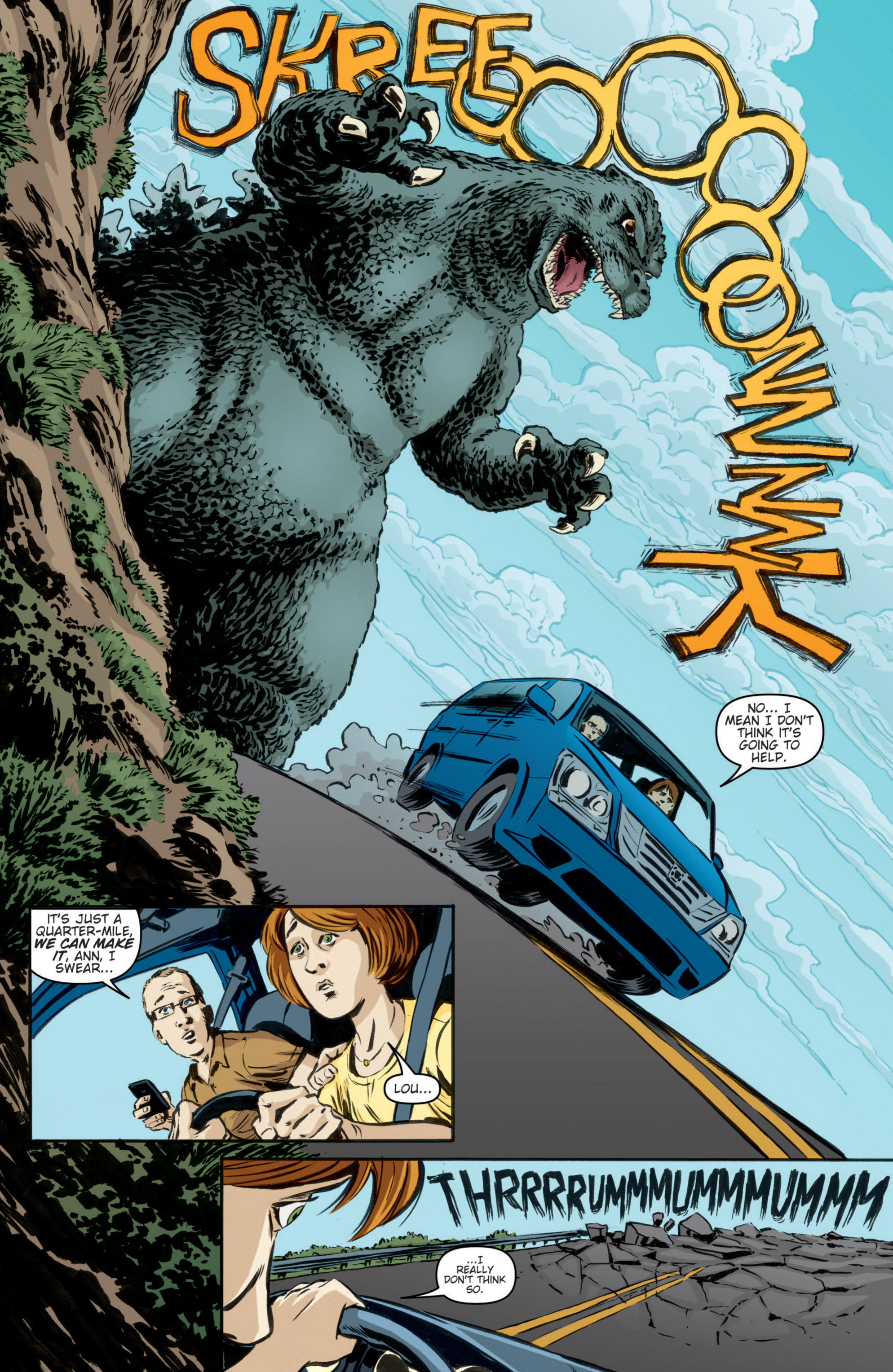 Read online Godzilla (2012) comic -  Issue #6 - 4