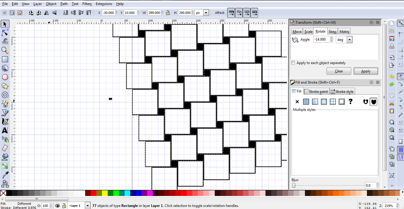 Ahmed Eldawy: Creating a tiled floor pattern