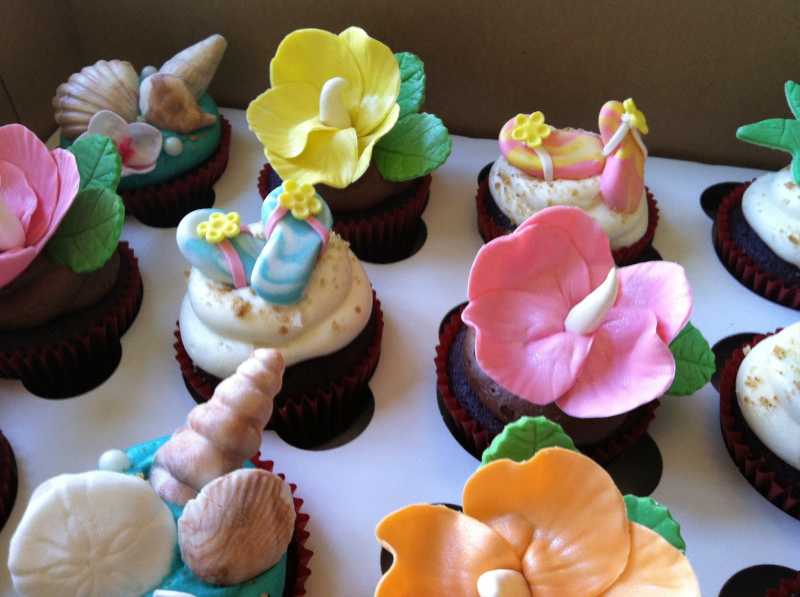 A Little Something Sweet Hawaiian Cupcakes