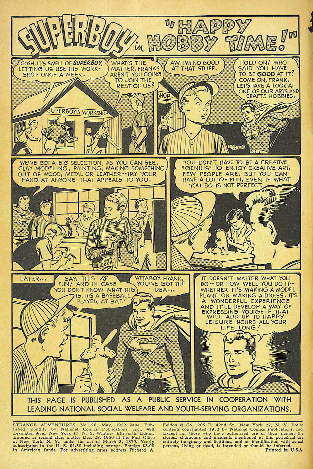 Read online Strange Adventures (1950) comic -  Issue #20 - 2