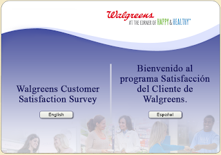 Tellwag.com  Walgreens Customer Satisfaction Survey