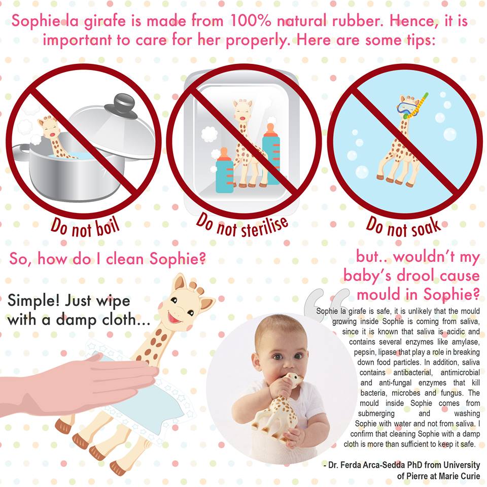 Sophie The Giraffe in the Middle East