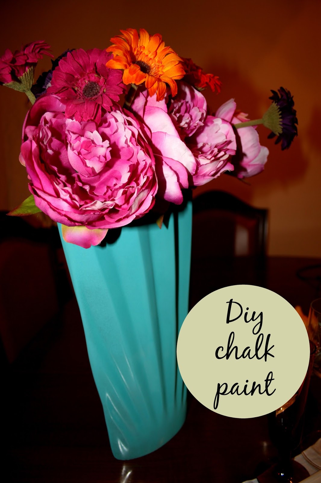 Diy pintando con spray chalk paint