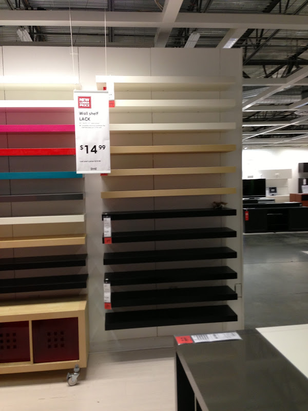 Red Ikea Lack Wall Shelf (15 Image) Wall Shelves