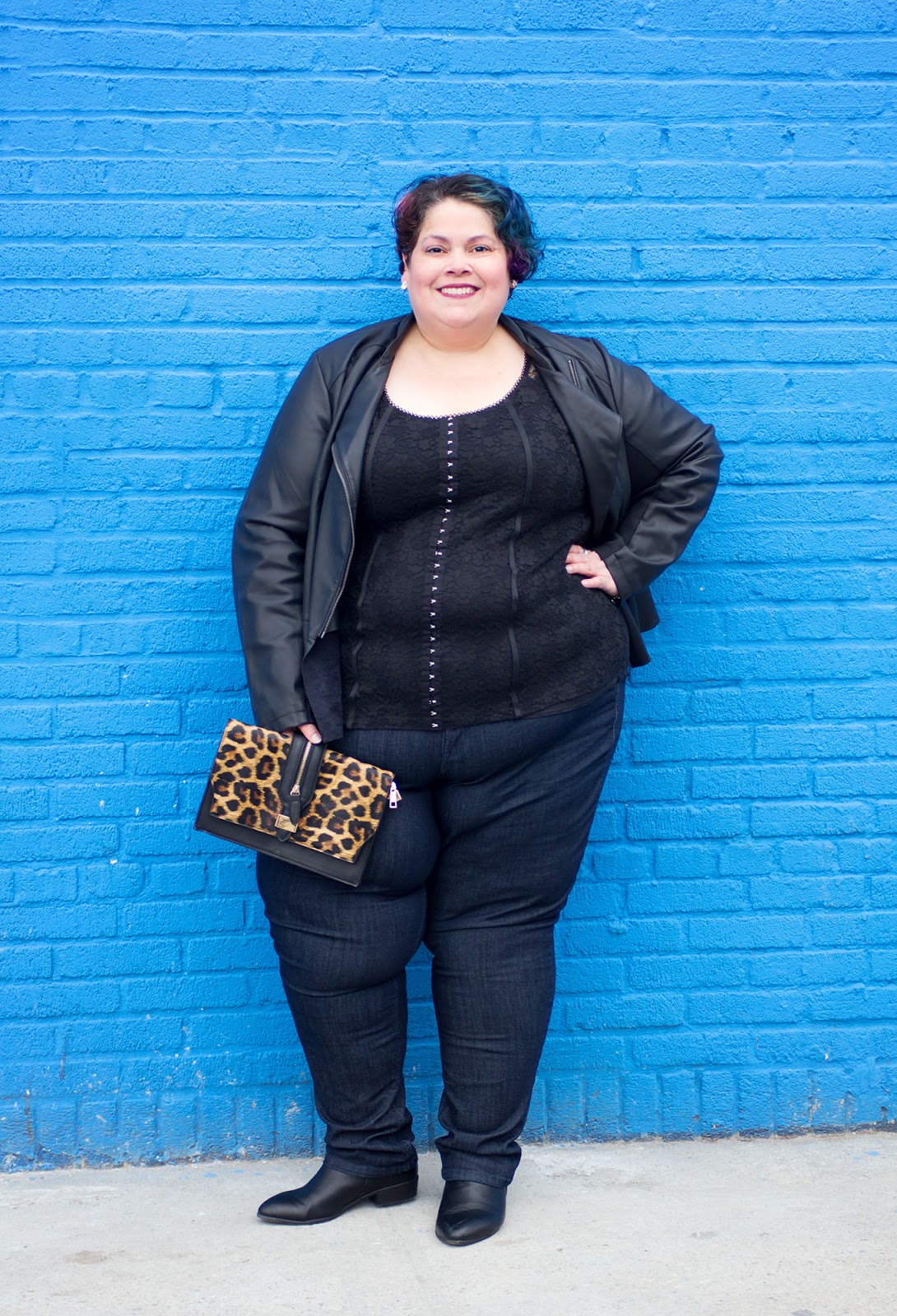 Loving these plus size leather trousers from ELVI!  Leather pants outfit, Plus  size leather pants, Plus size