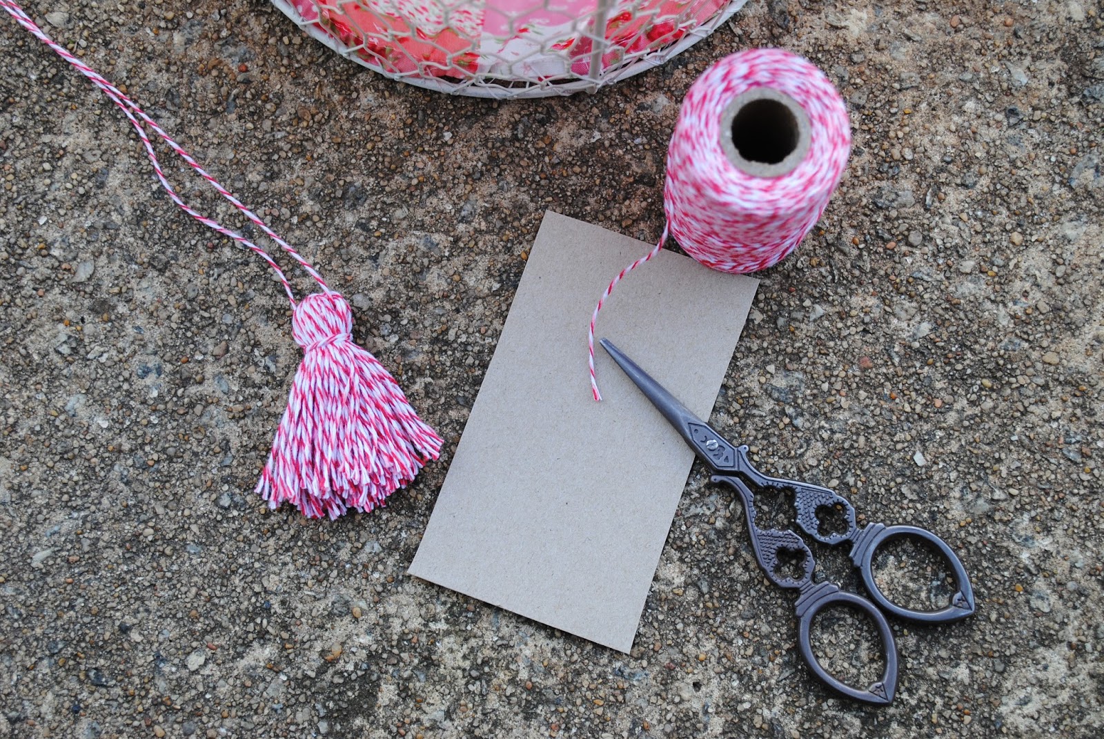Whimsy Farm Twine A Totally Terrific Twine Tassel Tutorial!