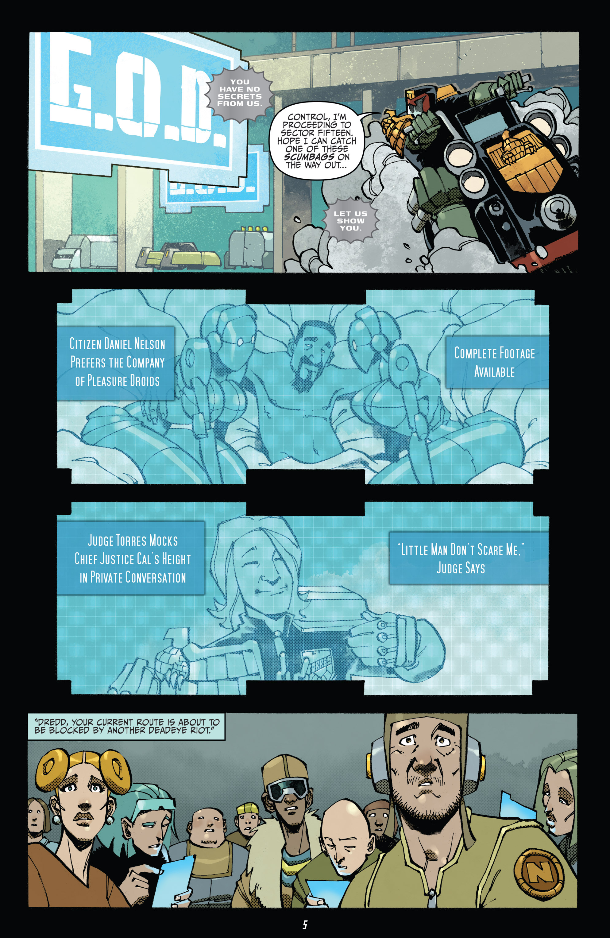 Read online Judge Dredd (2012) comic -  Issue #29 - 7