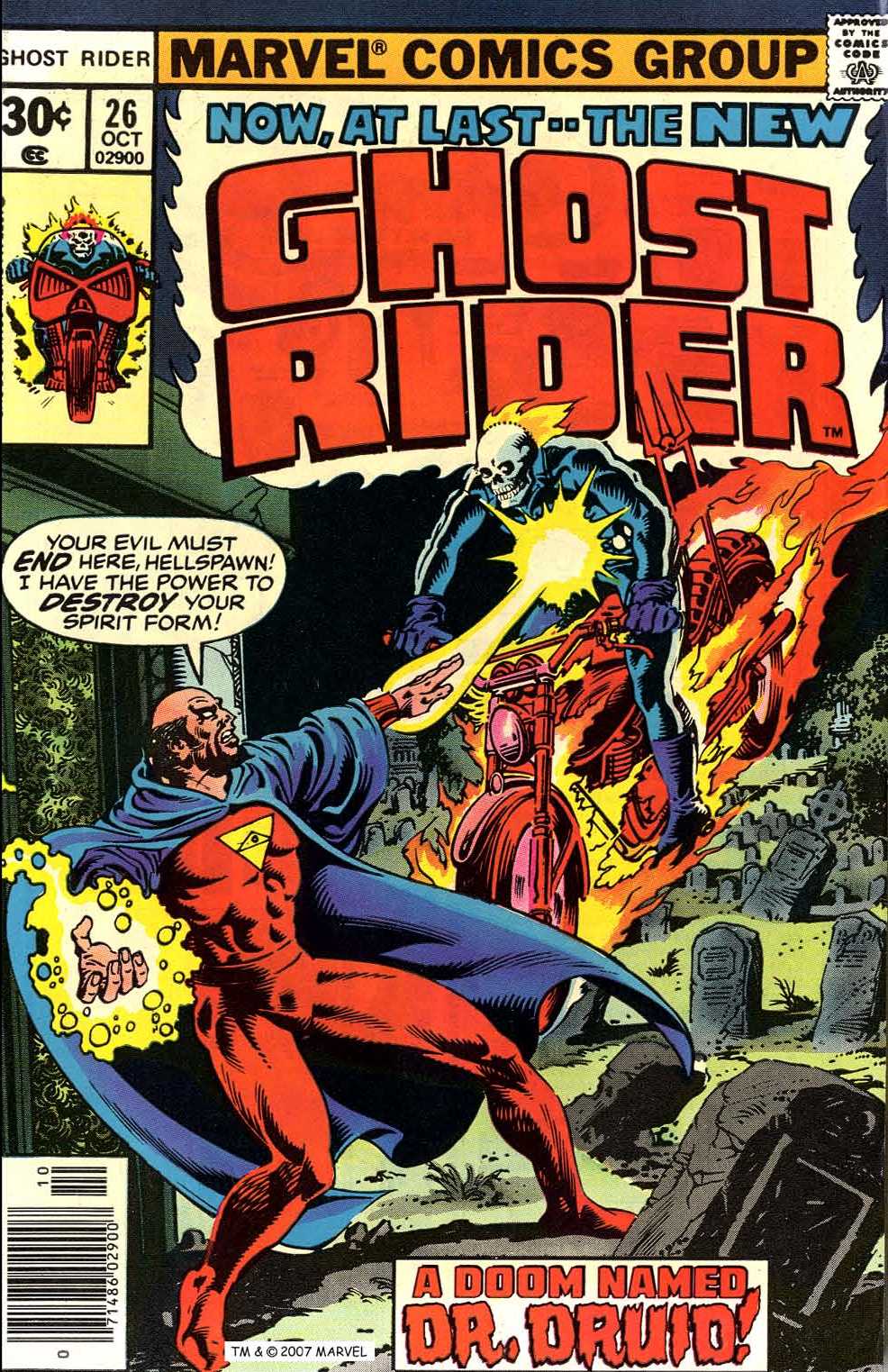 Read online Ghost Rider (1973) comic -  Issue #26 - 1