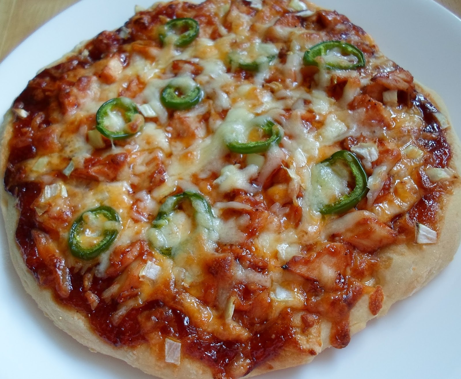 Happier Than A Pig In Mud: Chicken Pizza with Sweet Baby Rays Honey ...