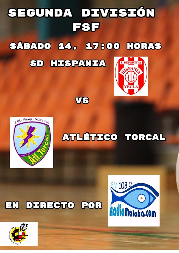 Previa del Hispania - Atlético Torcal - hoy 17:00 -