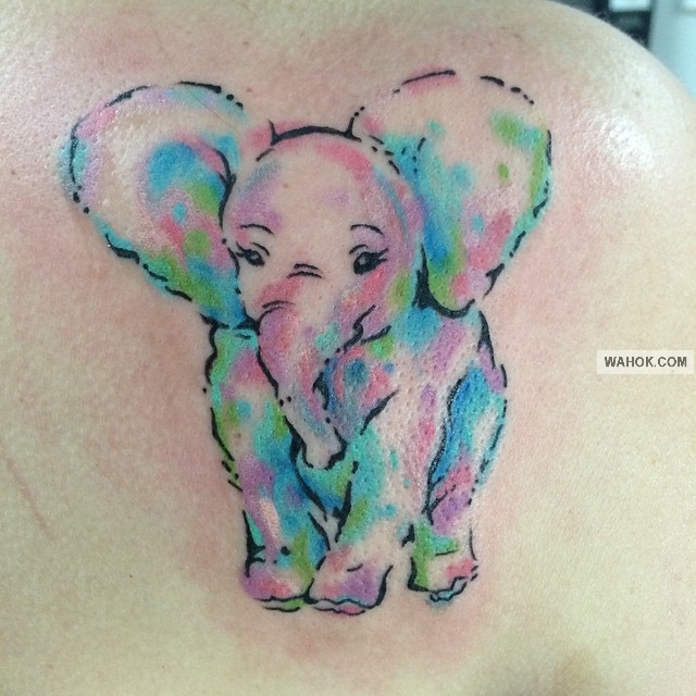 Gambar Tato Tema Pelangi Jenis Water Color, Geometris, Old Shool Terbaik tato 3D keren di punggung, gambar tato di dada, tato keren di kaki, macam macam tato terbaik di dunia, gambar tato tribal