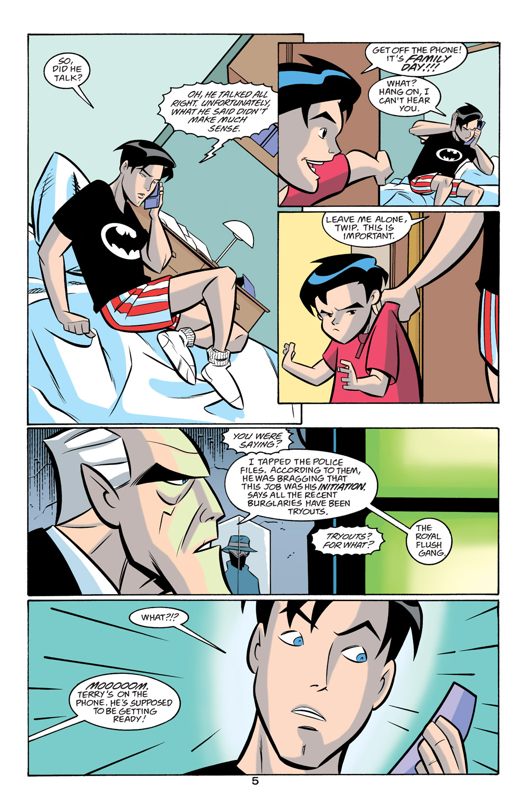 Read online Batman Beyond [II] comic -  Issue #23 - 6