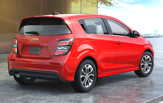 2019 Chevrolet Sonic Specs Cars Authority