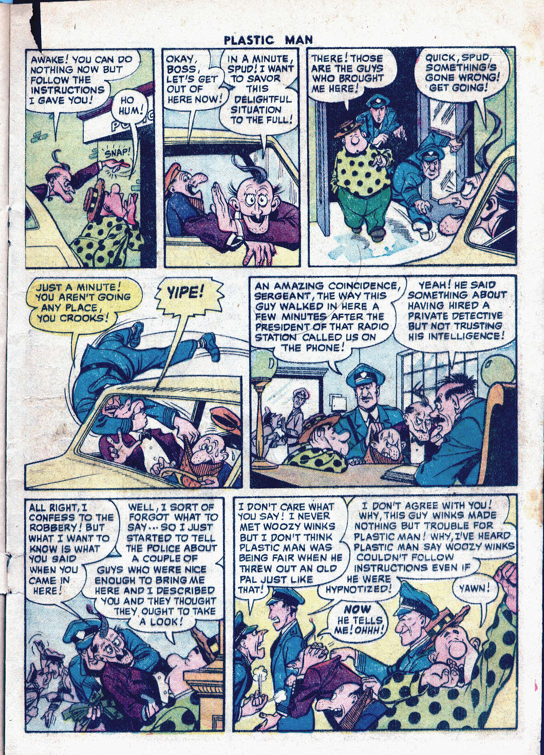 Read online Plastic Man (1943) comic -  Issue #49 - 17