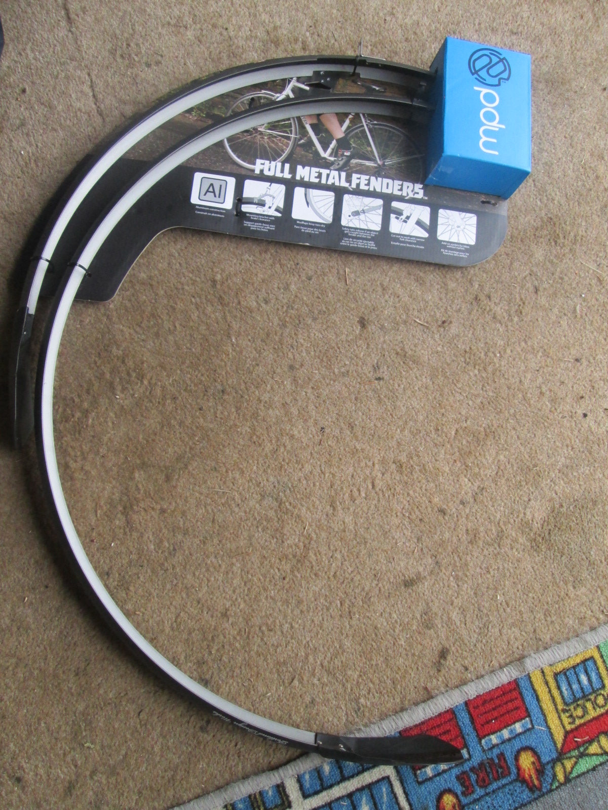 PDW FULL METAL 700x45mm CITY SILVER