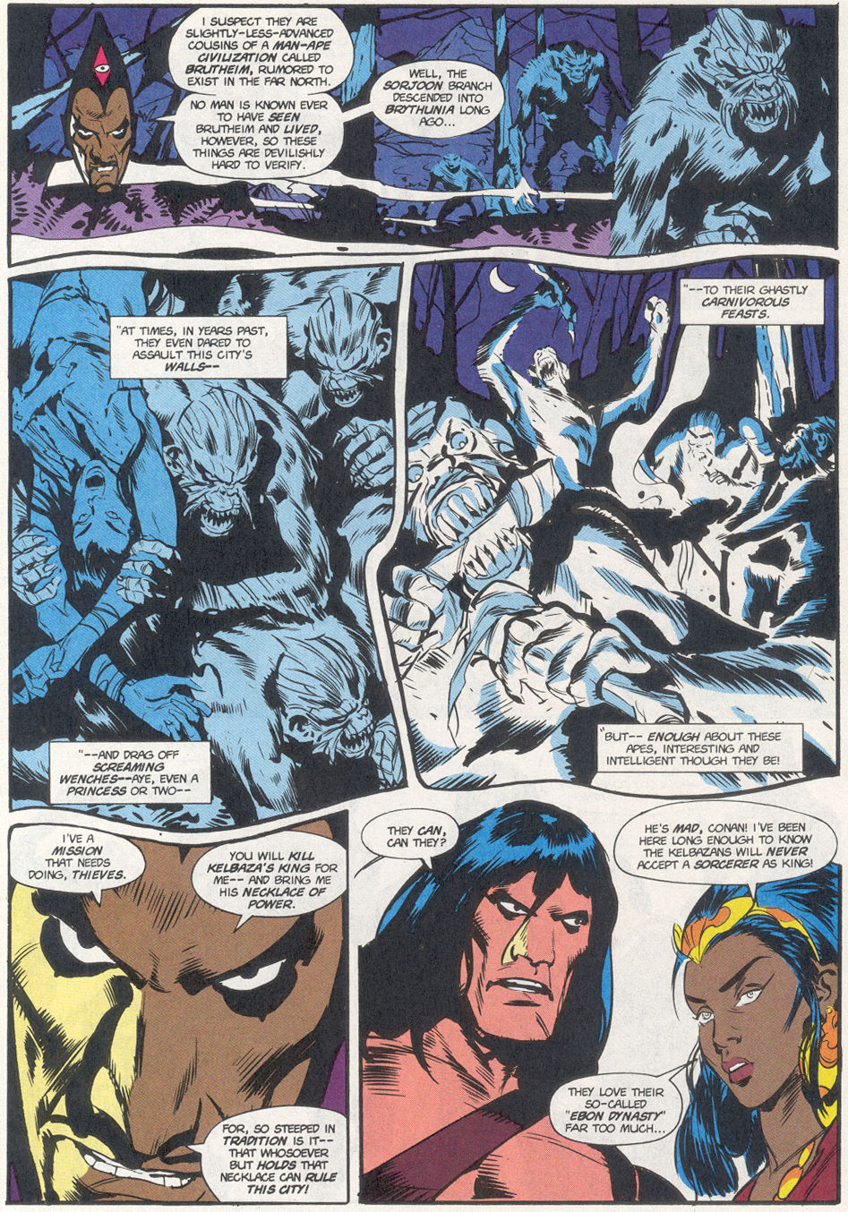 Read online Conan the Barbarian (1970) comic -  Issue #264 - 17