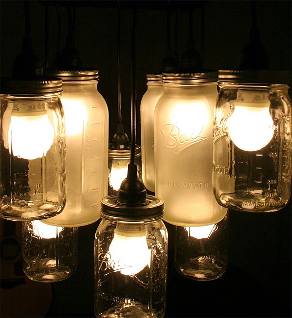 Retro industrial ceiling lamps
