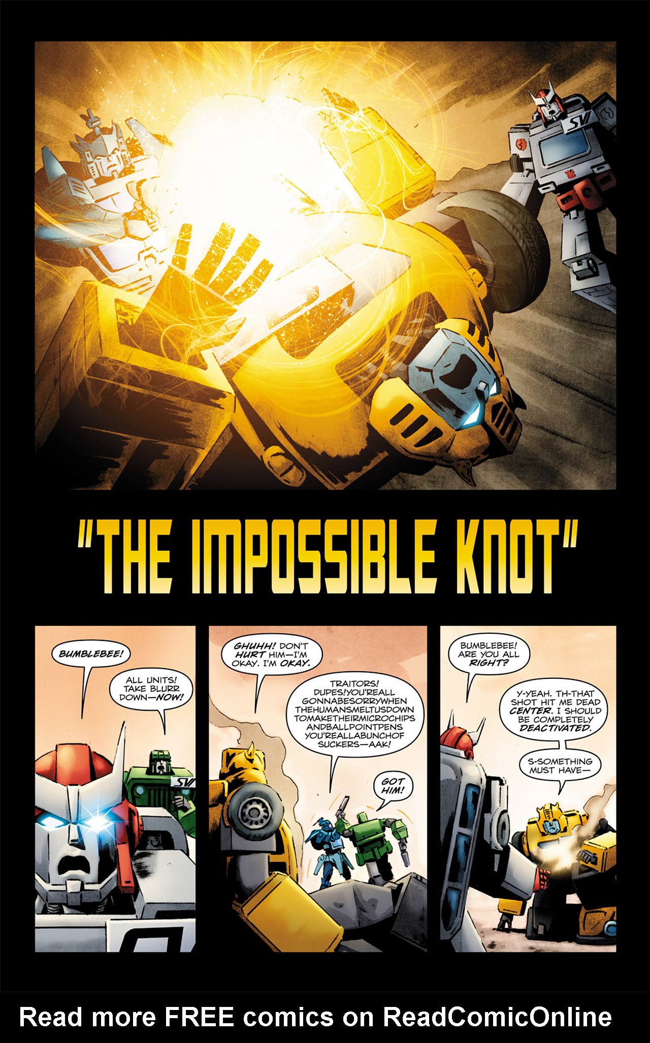 Read online The Transformers: Bumblebee comic -  Issue #2 - 6