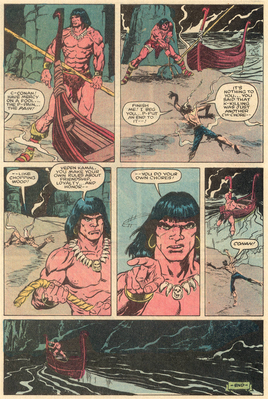 Read online Conan the Barbarian (1970) comic -  Issue #164 - 23