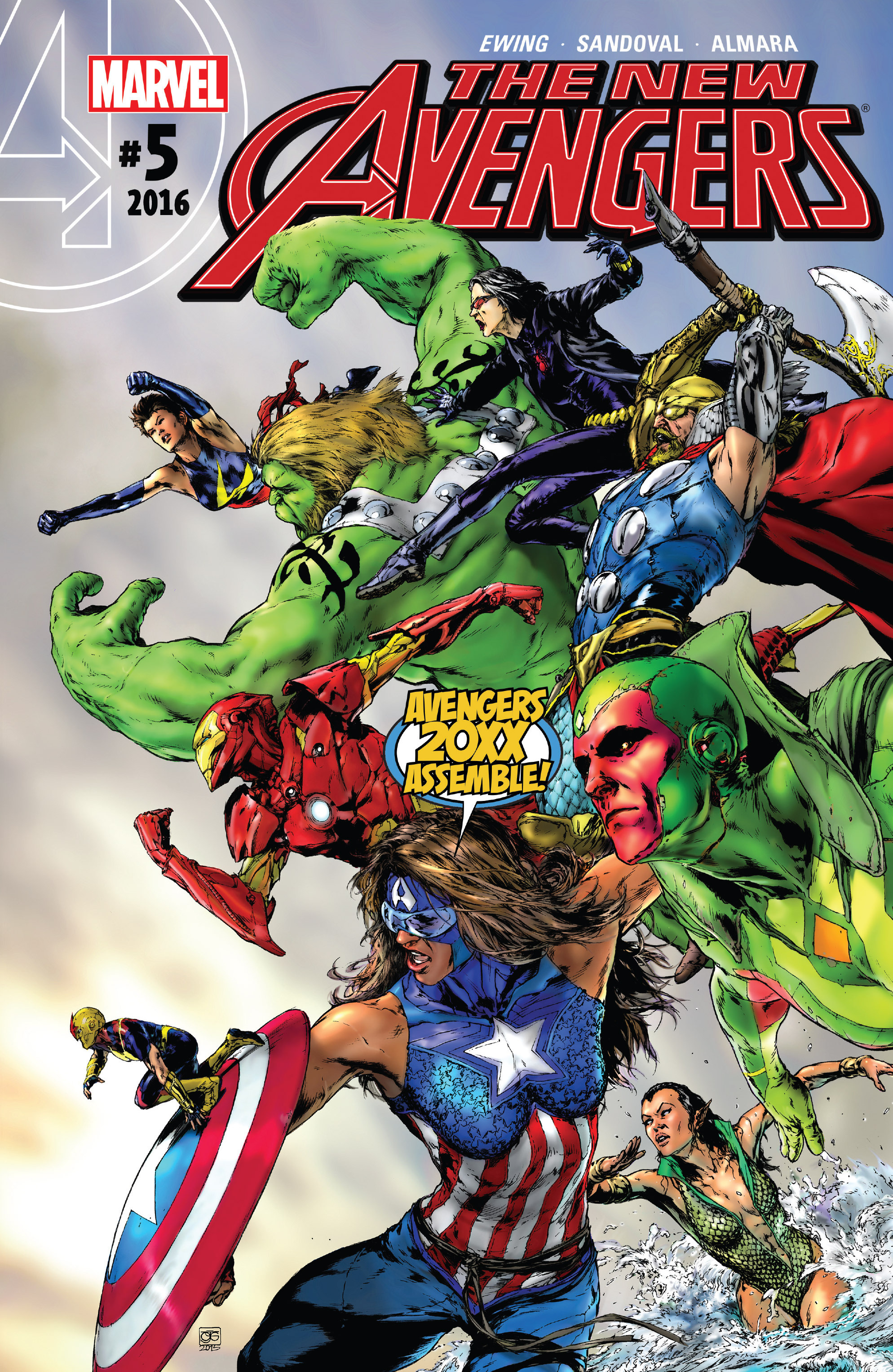 Read online New Avengers (2015) comic -  Issue #5 - 1