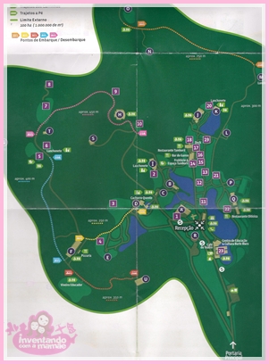 Mapa de Inhotim