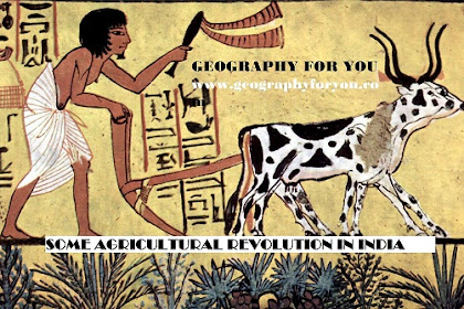 List of Some Agricultural Revolution in India- For all India Exams