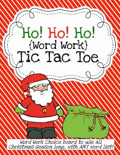 http://www.teacherspayteachers.com/Product/Ho-Ho-Ho-Word-Work-Tic-Tac-Toe-432174