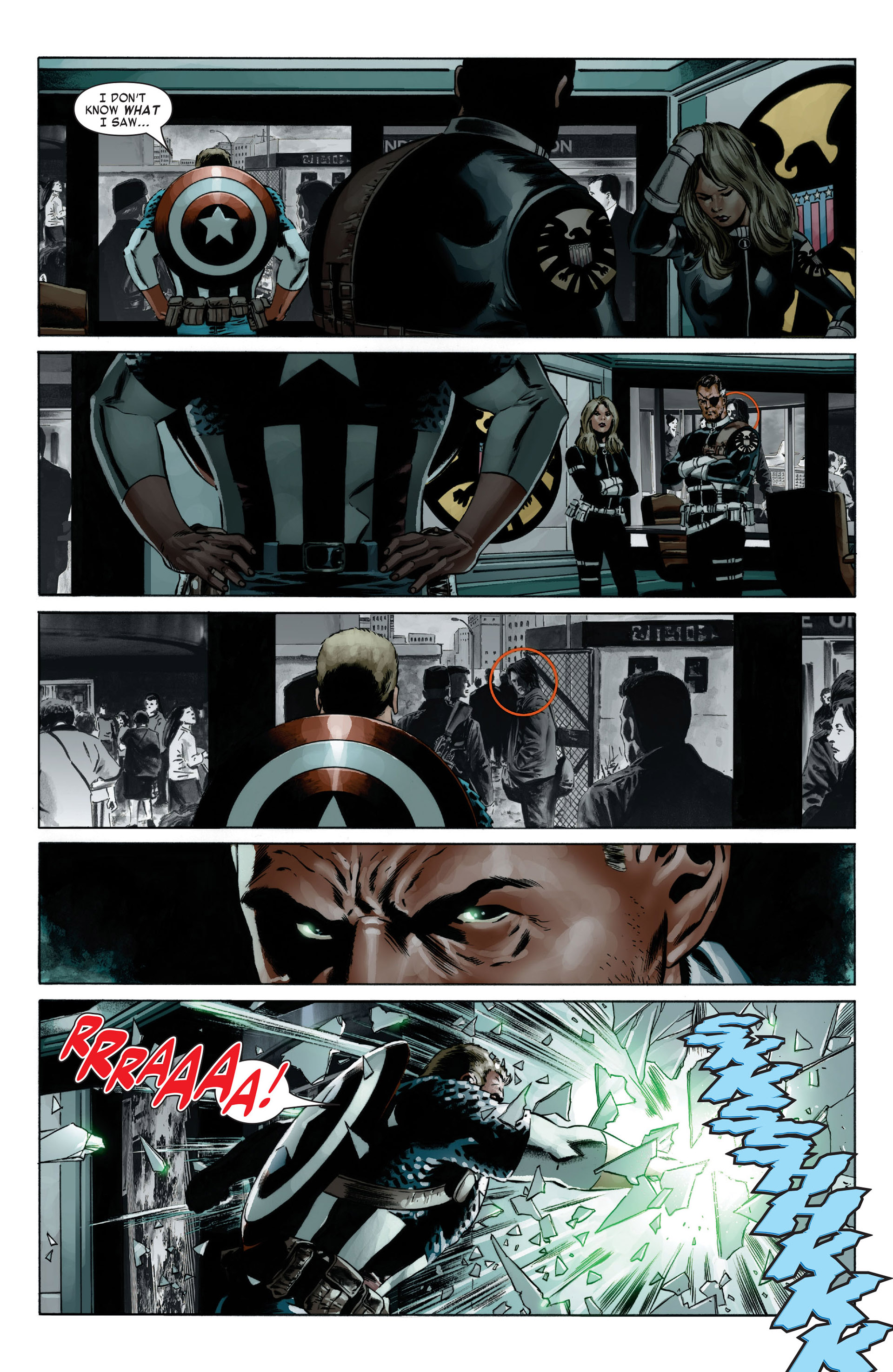Read online Captain America (2005) comic -  Issue #8 - 18