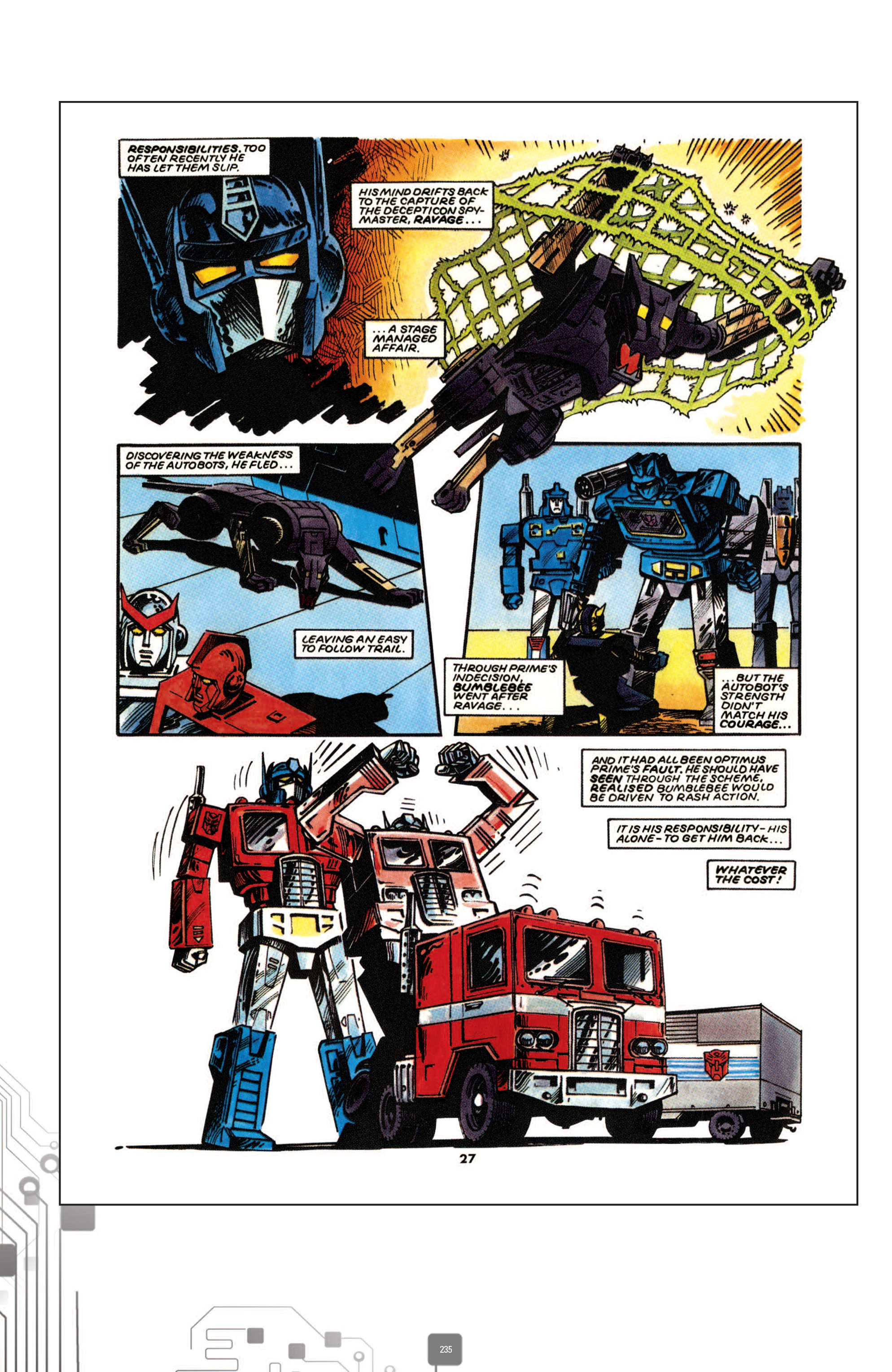 Read online The Transformers Classics UK comic -  Issue # TPB 1 - 236