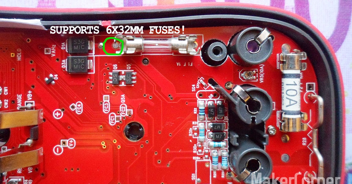 Maker Corner Multimeter Ceramic Fuse Replacement