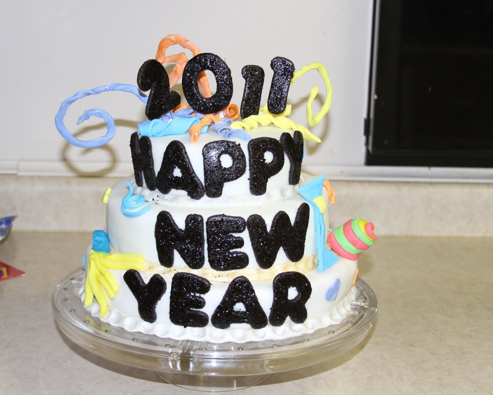 Michele Robinson Cakes New Years Eve Cake