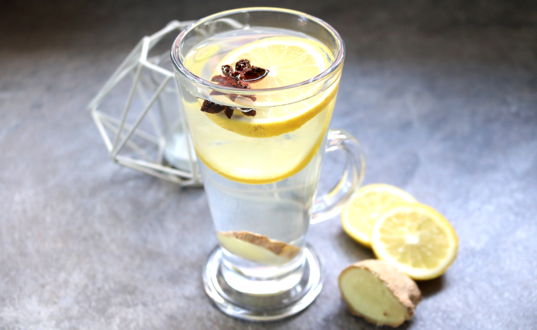 Foodie Friday Fresh Lemon, Ginger Root & Star Anise Tea 