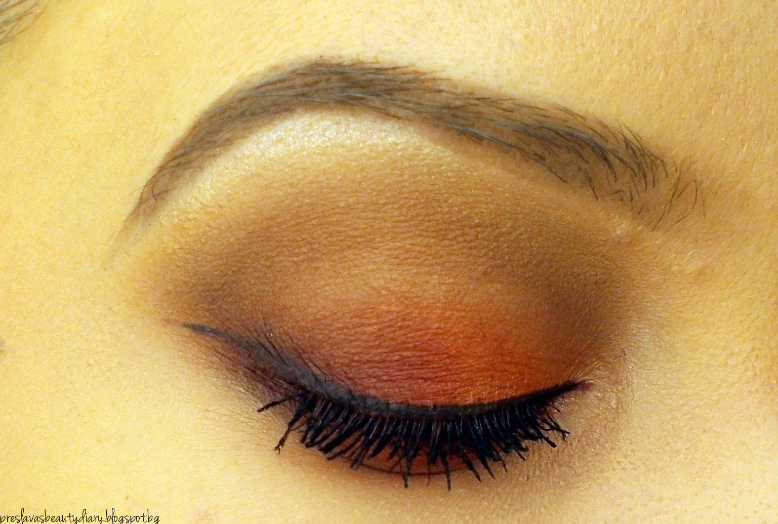 Preslava's Beauty Diary MOTD Birthday Look 4 Soft Copper Smokey