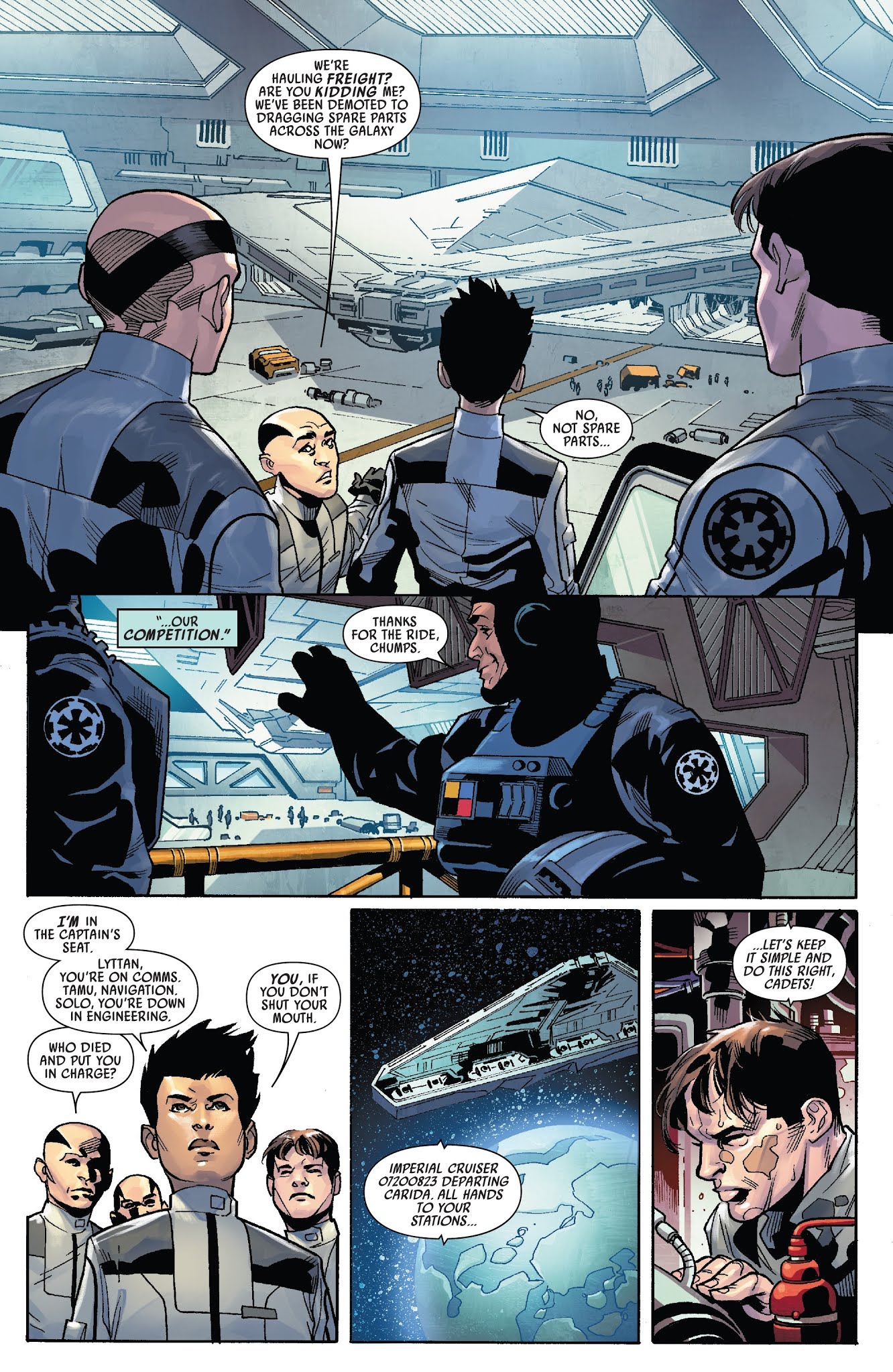 Read online Star Wars: Han Solo - Imperial Cadet comic -  Issue #3 - 7