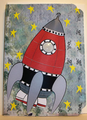 For the Love of Cardmaking: Rocket Birthday Card!!