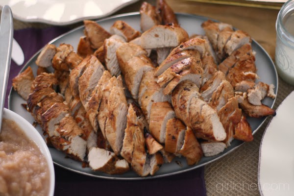 Turkey Tenderloins with Madeira Gravy | www.girlichef.com
